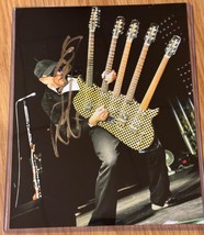 CHEAP TRICK Hand Signed in Gold 8x10 Photo Rick Neilsen - £77.57 GBP