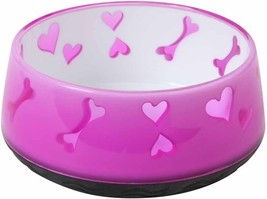 Dogit 90411 Pink Non-Skid Dog Food &amp; Water Bowl-  BPA Free/ Dishwasher Safe - $10.11 CAD