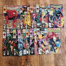 Spider-Man #1-14 #16-18 1990-1993 Marvel Comic Book Lot of 17 NM- 9.2 Black Suit - $96.57