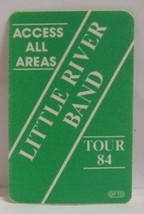 LITTLE RIVER BAND - VINTAGE 1984 ORIGINAL CONCERT TOUR CLOTH BACKSTAGE PASS - £11.23 GBP