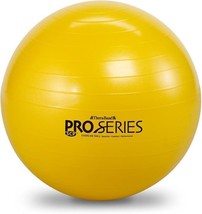 TheraBand Exercise Ball, Yellow - 45cm Diameter - Strengthens muscles, i... - $24.25