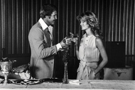 The Six Million Dollar Man Farrah Fawcett Lee Majors Toasting 24x18 Poster - £19.15 GBP