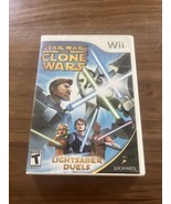 Star Wars: The Clone Wars - Lightsaber Duels (Nintendo Wii, 2008) - £4.63 GBP