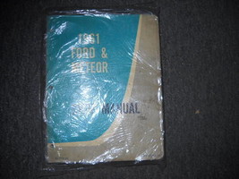 1961 Ford &amp; Meteor Service Shop Repair Workshop Manual OEM Book 1961 - £19.57 GBP