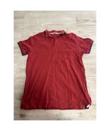 Ben Sherman Vintage Red Men's Polo Shirt Size XL England Oi! Punk Skinhead - $27.21