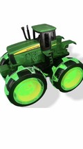 Tomy John Deere Monster Treads Lightning Glowing Wheels Ertl Tractor Green - £12.49 GBP