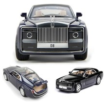 1:24 Rolls Royce car model metal model car alloy die-casting car childre... - $25.99+