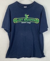 Vintage Beloit Snappers T Shirt Minor League Baseball Team Logo Mens Large - £19.92 GBP