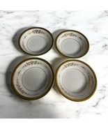 Mikasa Colony Gold 5.5” Fruit Dessert Sauce Berry Small Bowls Set of 4 J... - $20.47