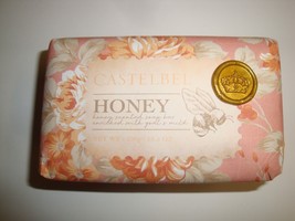 New Castelbel Made in Portugal 10.5oz/300g Luxury Bath Bar Soap Honey Scented - £10.25 GBP