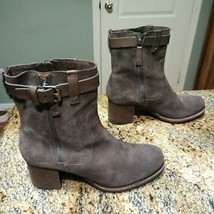 Trask Womens Madison Brown Suede Ankle Boots Size 8.5 36-1137 - $74.25