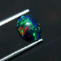 5.55 Cts Natural Ethiopian Best Black Opal Shape Loose Gemstone Birthstone Gift - £48.92 GBP