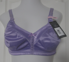 Bali Double Support Wireless Bra Size 38D Style DF3820 Lavender - £11.79 GBP