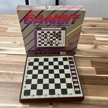 VINTAGE The Gambit Electronic Chess WORKS Fidelity Model 6084 Made In USA - $647.57 MXN