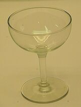 Champagne Clear Glass Long Stem Bar Glassware Barware Replacement Piece ... - $9.89