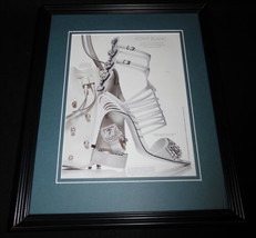 2015 Point Blanc Heels Framed 11x14 ORIGINAL Advertisement - $34.64