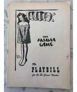 Vintage Playbill The Pajama Game 1955 Saint James Theatre Bob Fosse - £18.46 GBP