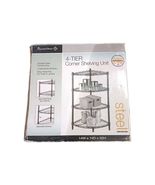 Diamond Home Four Tier Corner Shelving Unit NIB - $90.90