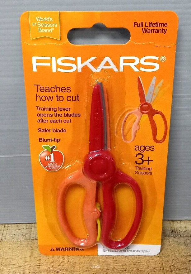 Fiskars Preschool Kids&#39; Training Scissors - Red - $7.97