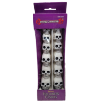 Stack of Skulls Taper Candles Creepy Creatures Deluxe Halloween Scary Go... - £15.94 GBP