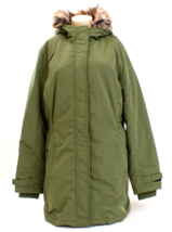 Spyder Sage Green ThermoWeb Insulated Hooded Jacket Parka Women&#39;s L NWT - £234.90 GBP