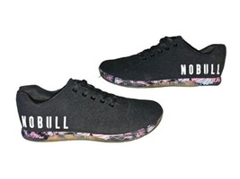 NOBULL Midnight Palm Low Top Shoes Men&#39;s Size 12.5/women&#39;s 14 Black trainers EUC - £37.15 GBP