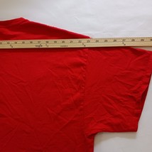 Gildan Heavy Cotton CHESTER BARBEQUE Men's Red Cotton T-Shirt Employee Size 2XL image 9
