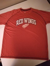 * Detroit Red Wings Men&#39;s Xl X-LARGE T-Shirt Vtg 80s 90s Hockey Nhl - £11.82 GBP