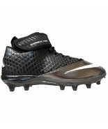 NIKE Lunar Super Bad Pro TD Football Cleats 511334 009 Blck/Metallic Sil... - $202.96 CAD