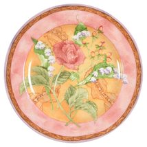 222 Fifth Tuscany Rose Salad Plate - $21.78