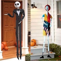 NIGHTMARE BEFORE CHRISTMAS Life Size Poseable Hanging Halloween Porch De... - £77.13 GBP