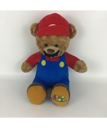 Build A Bear Super Mario Teddy Bear Mario 18&quot; Plush Stuffed Toy Nintendo... - $60.44 CAD