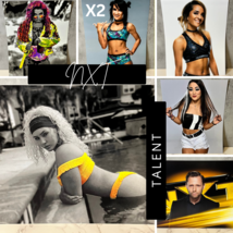 NXT UNSIGNED 8x10 Photo Lot (7) Mandy Rose Cora Jade Nikita Lyons + More - $24.18