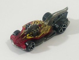 2011 Hot Wheels Buzzerk Translucent Red Caution Tape 1:64 Die Cast Car - $73.70 MXN
