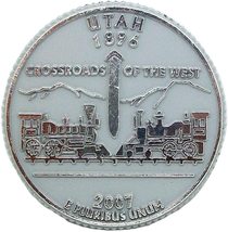 Utah State Quarter Fridge Magnet - £4.78 GBP