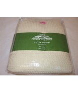 Home Conservatory Annie Selke Waffle King Blanket Tan - €92,00 EUR