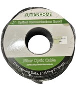 330ft/100m OD-5mm Industrial TPU OM3 Fiber Optic Uniboot LC to LC Outdoo... - $148.92 CAD