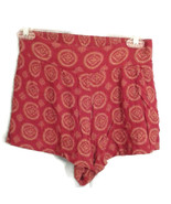 Brandy Melville shorts one size medallion print Red Crinkle Broomstick - $20.00