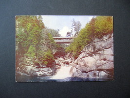 Vintage Giant Postcard Franconia Notch New Hampshire - The Sentinel Pine Bridge - £8.64 GBP