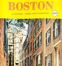 1978 Boston Souvenir Guide Travel Booklet Historical Downtown Vintage Ma... - $19.99