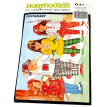 Butterick Busybodies 6371 Pattern Easy Funwear Tops Pants Children Cut Sz 2-6x - £11.82 GBP