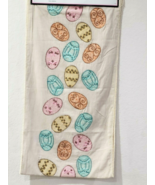 Tabitha Webb Easter Eggs Beaded Table Runner Home Decor 16x72&quot; - £31.02 GBP