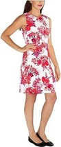 Mario Serrani Ladies Shift Formal Dress (Pink Floral) - Size 10 - £11.77 GBP