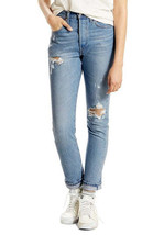 Levis 501Womens  Destruct Slim Jeans in Cant Touch This, Size 30X28 - £44.36 GBP