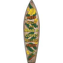 Keep Calm Novelty Mini Metal Surfboard MSB-078 - £13.58 GBP