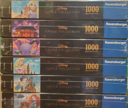 Ravensburger Disney Castle Collection 1000 Piece Puzzle Bundle - FREE Shipping! - £514.66 GBP