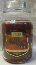 Yankee Candle Large Jar Candle 110-150hr 22 oz WOODLAND ROAD TRIP Collection - £30.25 GBP