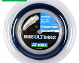 YONEX BG-66 ULTIMAX Badminton Racquet String 0.65mm 200m 656ft 22GA Pear... - $131.31
