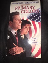 Primary Colors VHS Video Tape Movie - $5.05