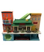 2014 TMNT Half Shell Heroes Sewer Lair Playset Chinatown Works W/ Ninja ... - $49.04 CAD